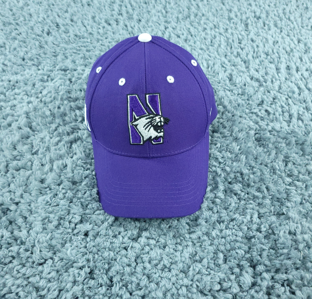 Northwestern Wildcats Hat Cap Mens Purple Adjustable Back Top of the World